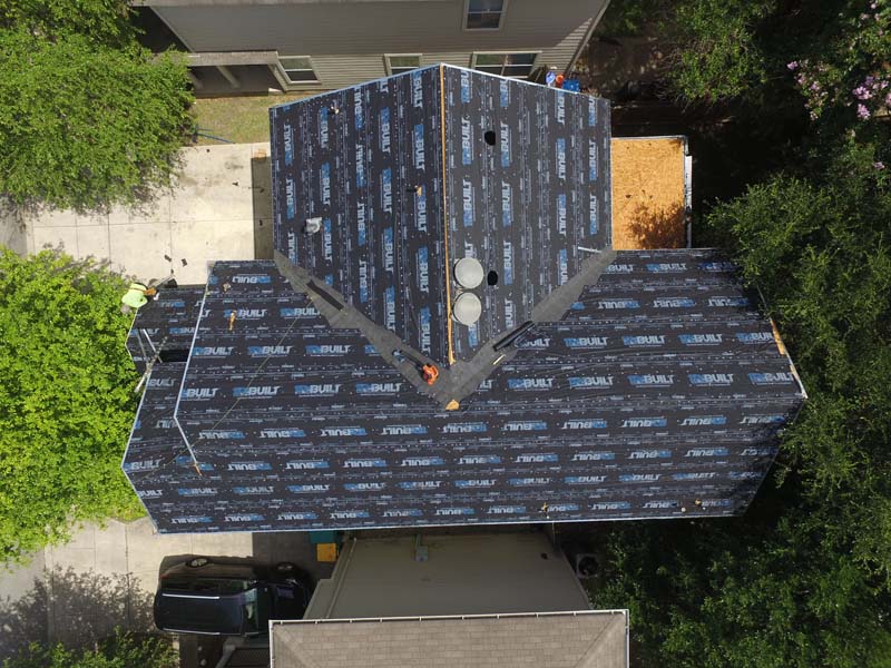 Roof before